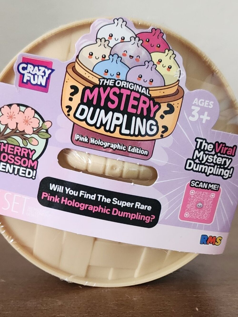 Crazy Fun Pink Hologram Dumpling (Cherry Blossom Scented)